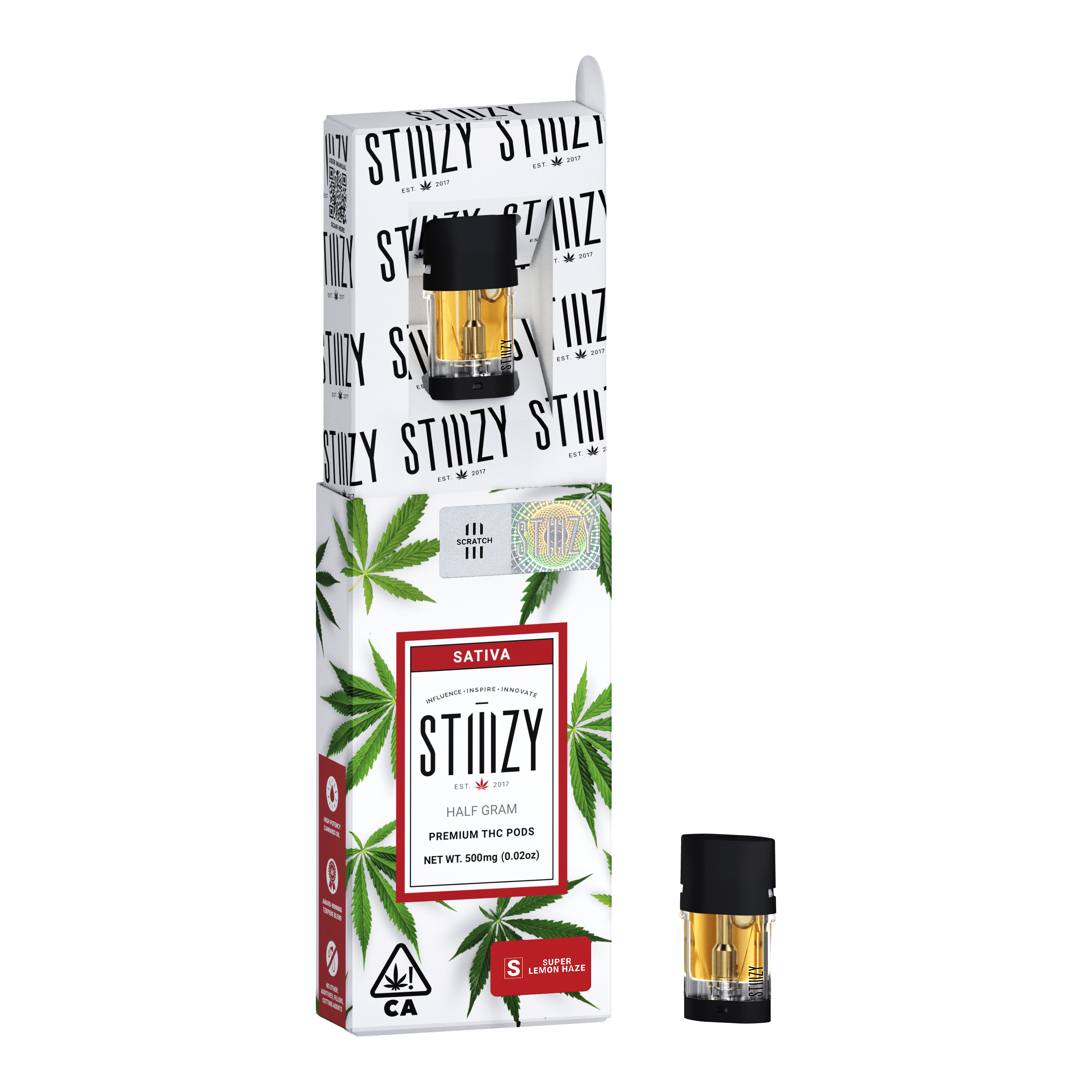 Super Lemon Haze 100% Live Resin Cartridge 1g - Jetty Extracts