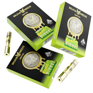 Muha Meds - Muha Meds - Super Sour Diesel - 1g Distillate Cart