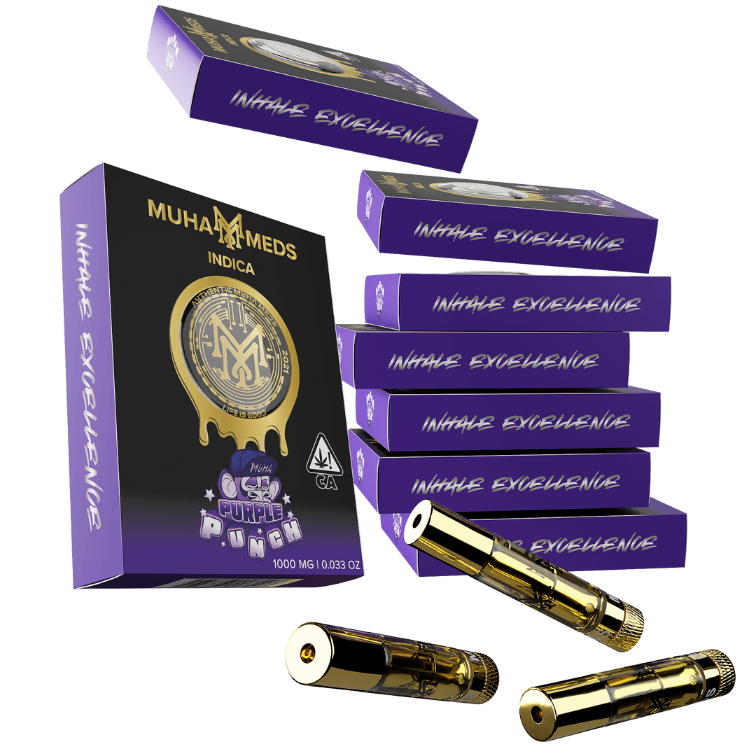 Purple Punch (I) - Distillate Cart - 1g - Muha Meds