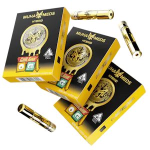 Muha Meds - Muha Meds - Cali Gas OG - 1g Distillate Cart