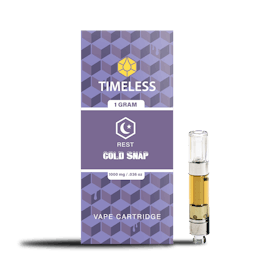 Timeless Cold Snap 1000mg Vape Cartridge (Rest)