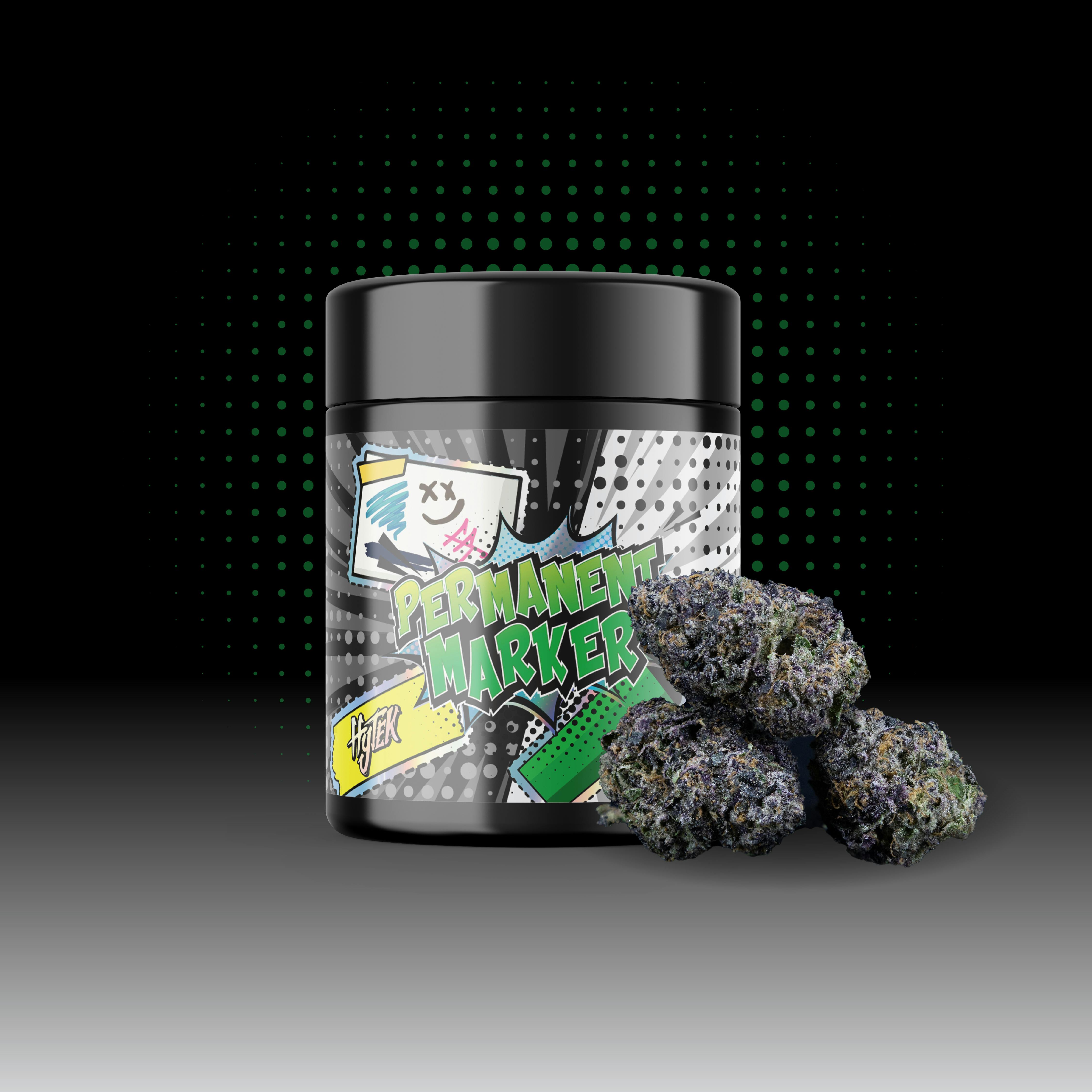 Hytek Permanent Marker 1/2 oz Jar Hytek