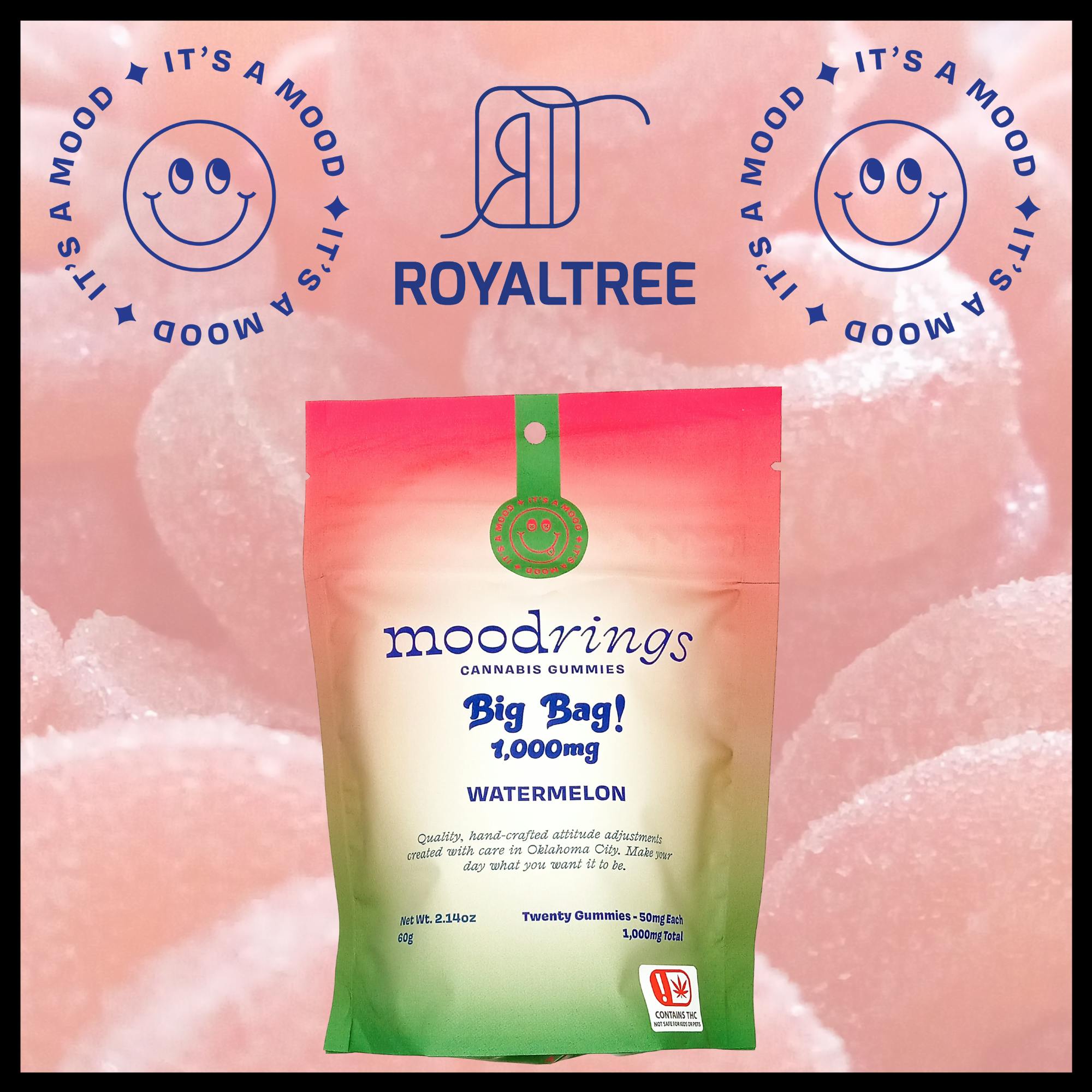 Mood Rings Gummies - 1,000mg - Watermelon