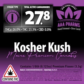 Kosher Kush - Premium Flower