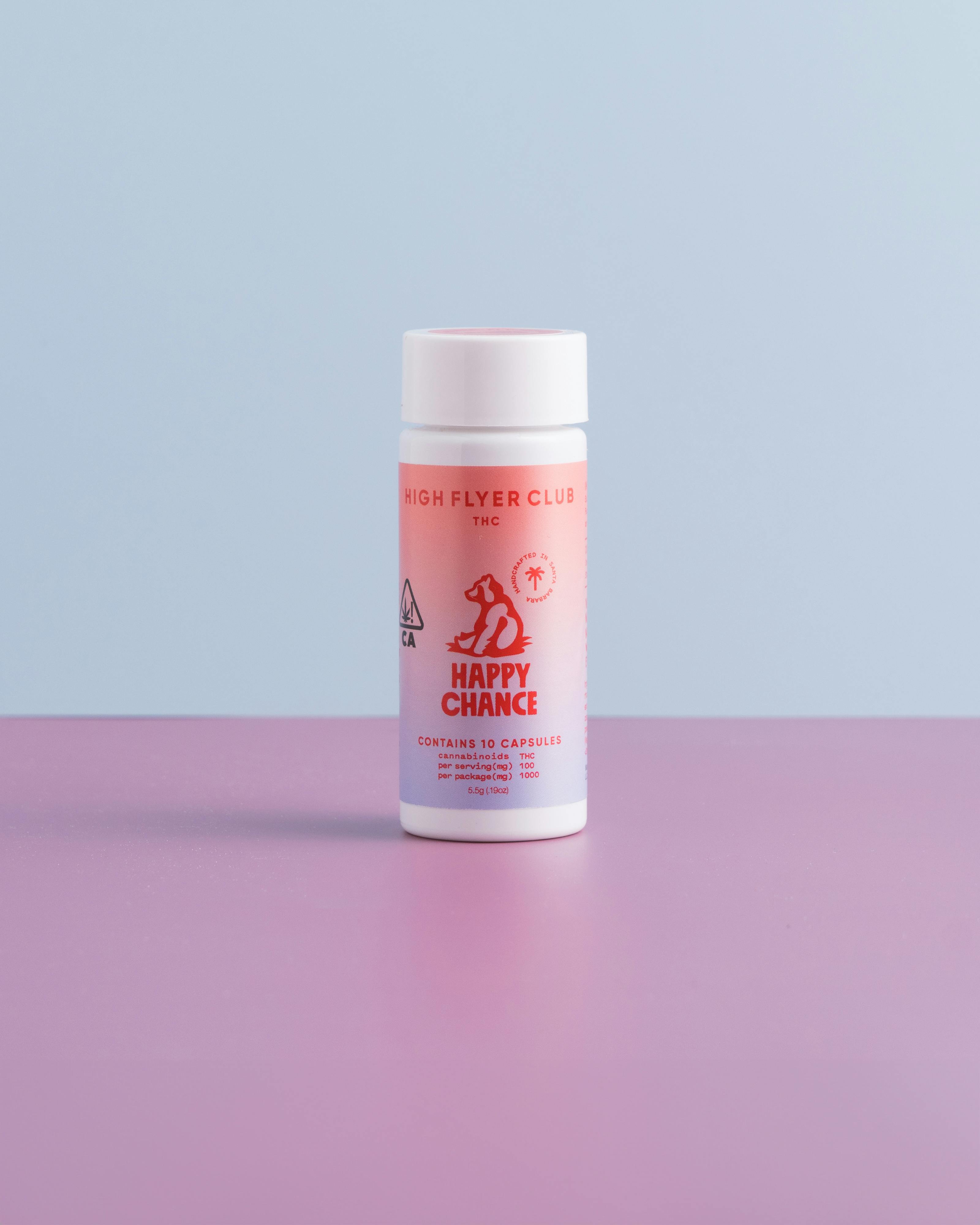 Happy Chance HIGH FLYER CAPSULES 100 MG / 10 CT Weedmaps