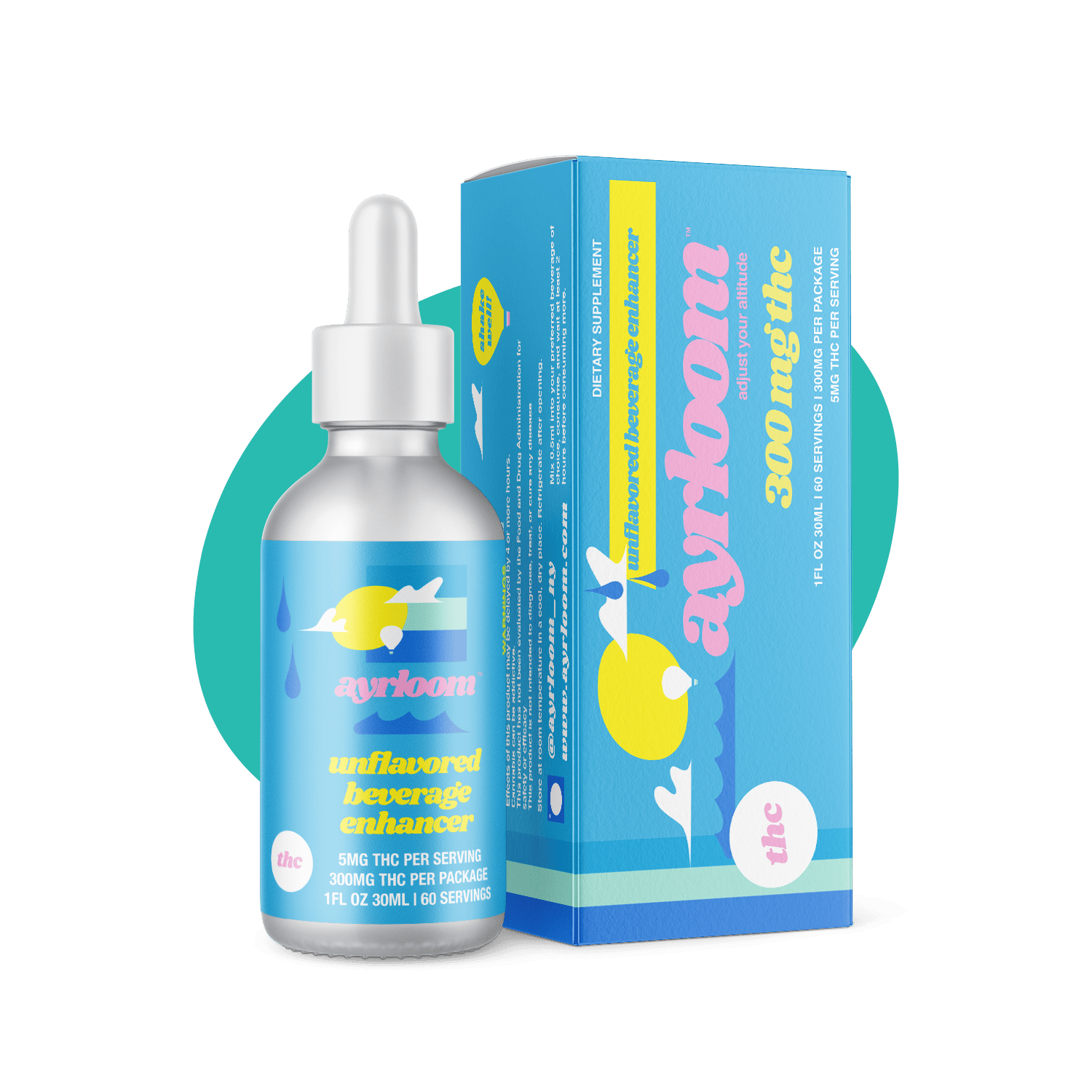 ayrloom | Beverage Enhancer | 300mg THC at Transcend Wellness