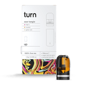 TURN | SOUR TANGIE LIVE RESIN - POD | CARTRIDGE | 1G