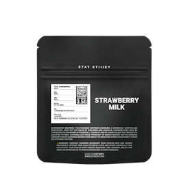 - STRAWBERRY MILK - 3.5G Black Label Mylar