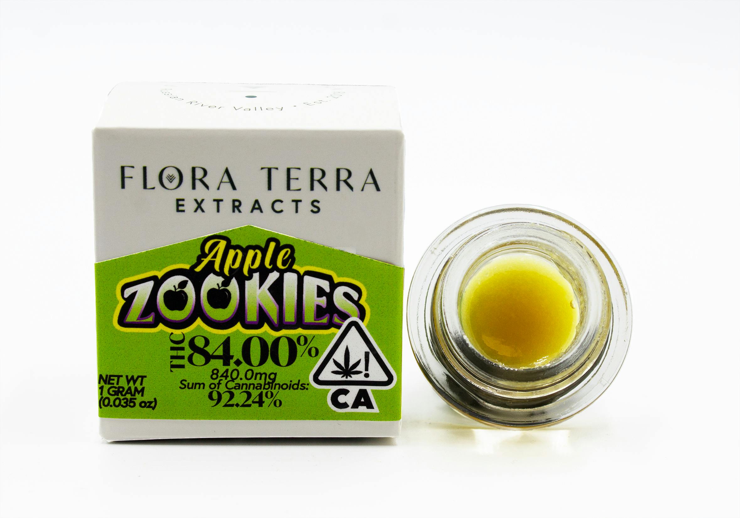 Flora Terra | Apple Zookies | 1g Sugar