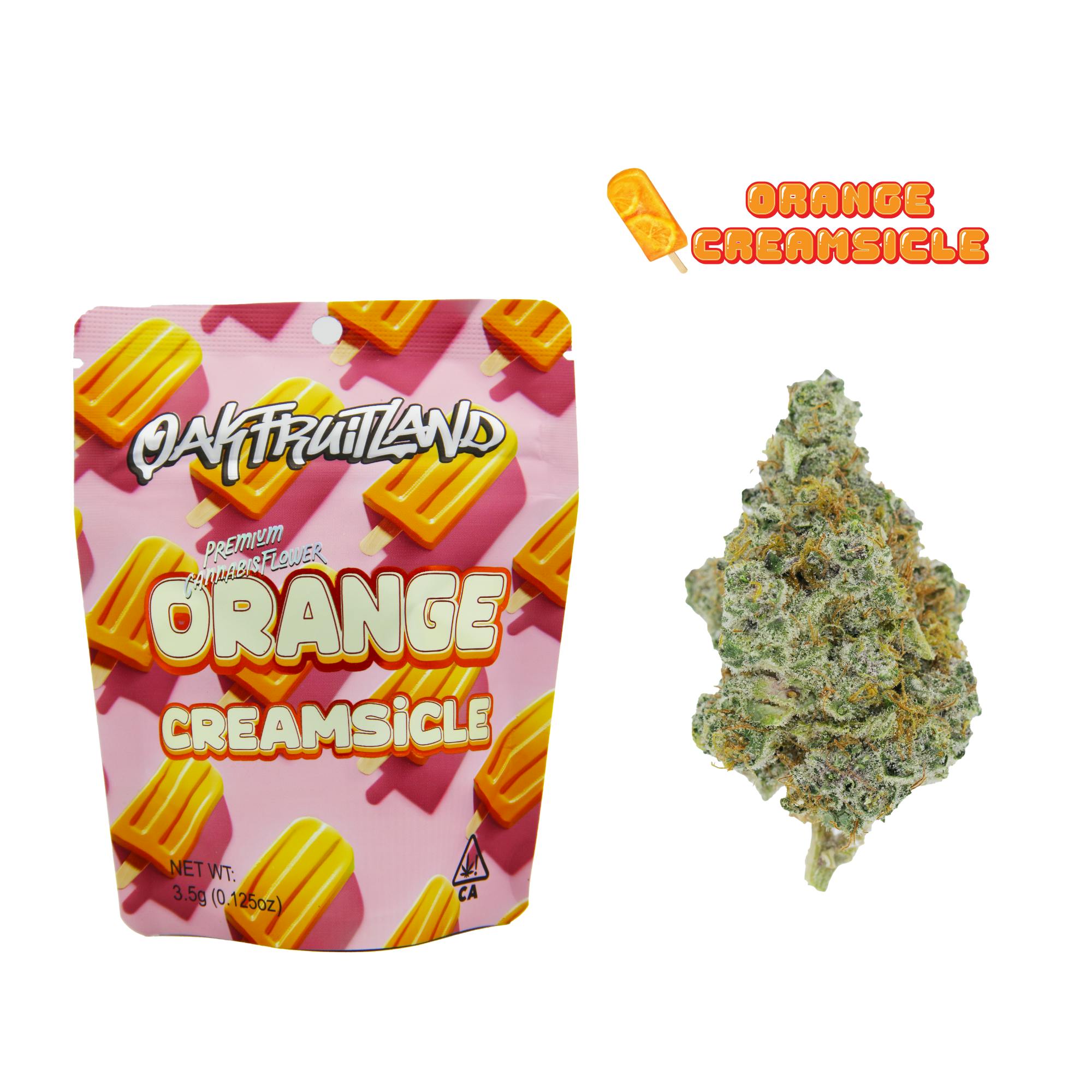 Orange Creamsicle Premium Flower 3.5g - Black Label Series