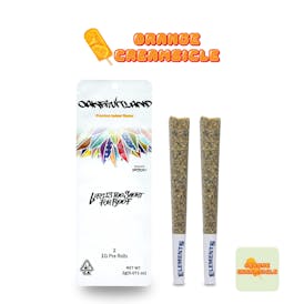Orange Creamsicle Pre Roll 2g - Dual Pack Series
