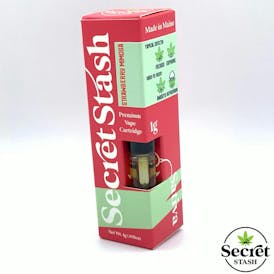 Secret Stash | THC Cart | Sativa | Strawberry Mimosa | 1g