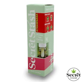 Secret Stash | THC Cart | Hybrid | Strawnana | 1g
