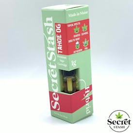 Secret Stash | THC Cart | Hybrid | Tahoe OG | 1g