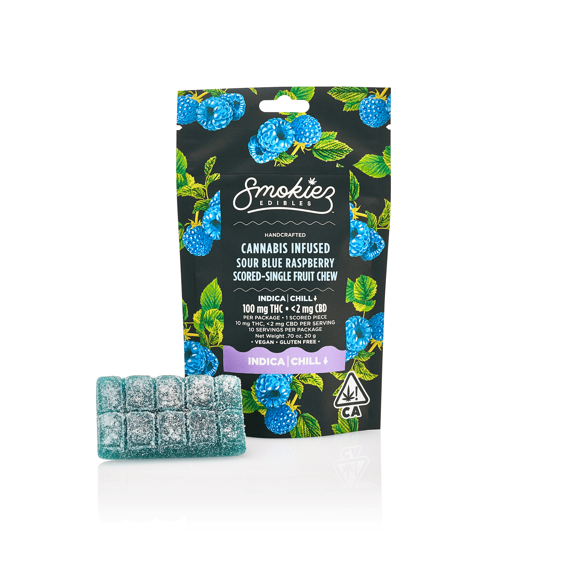 Smokiez Edibles: Sour Blue Raspberry