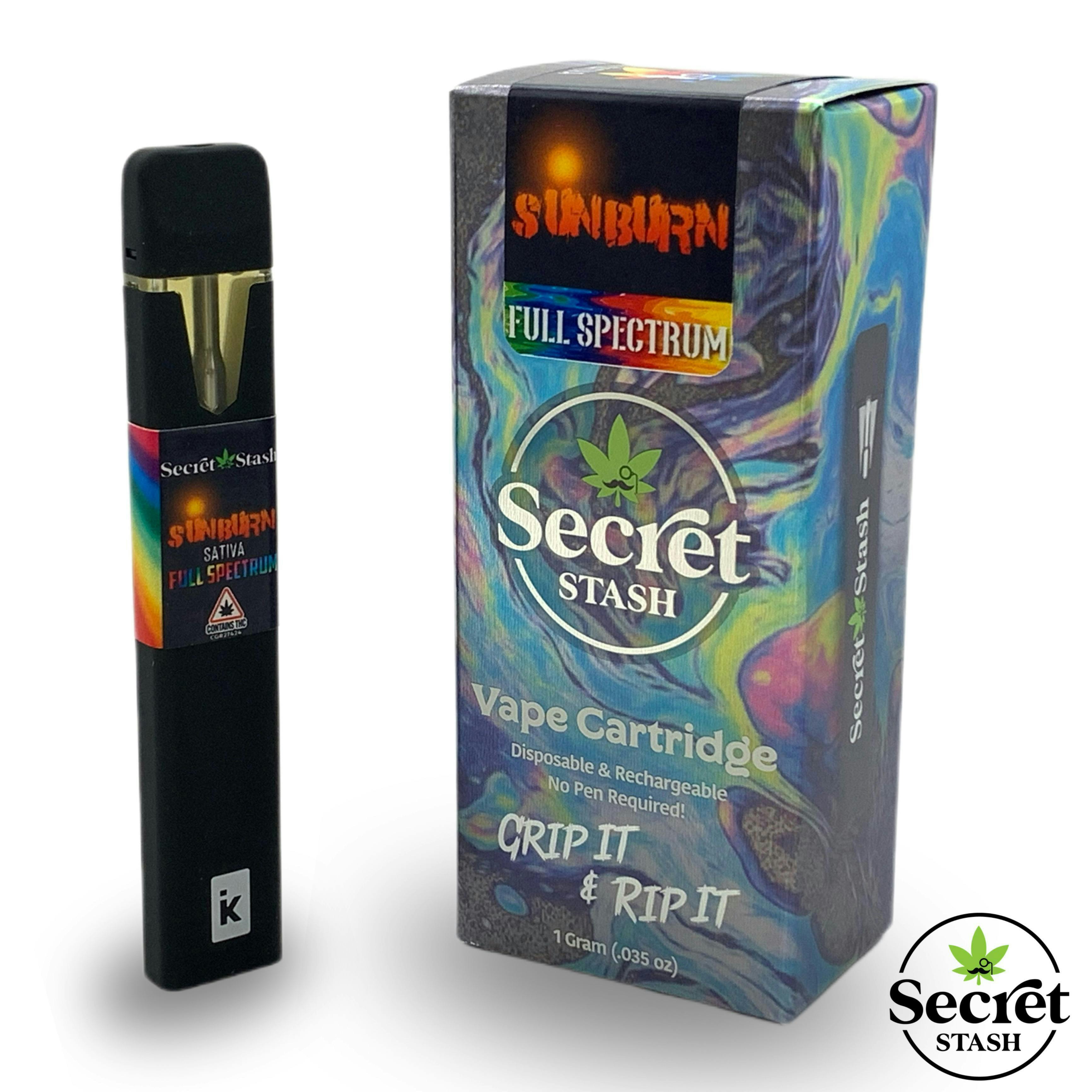 Full Spectrum Disposable - Sunburn - 1g - Secret Stash