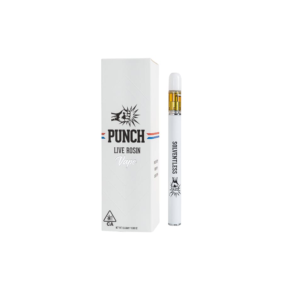 Punch Rosin Disposable Whitethorn Rose Punch Edibles & Extracts