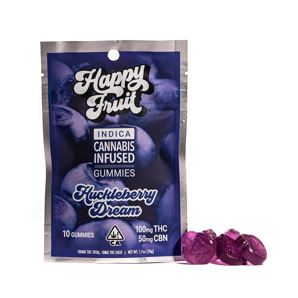 Huckleberry Dream Gummies Thc Cbn