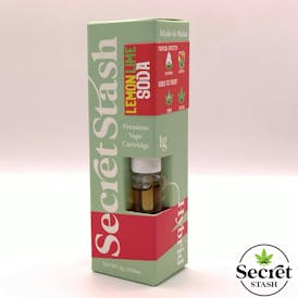 Secret Stash | THC Cart | Hybrid | Lemon Lime Soda | 1g