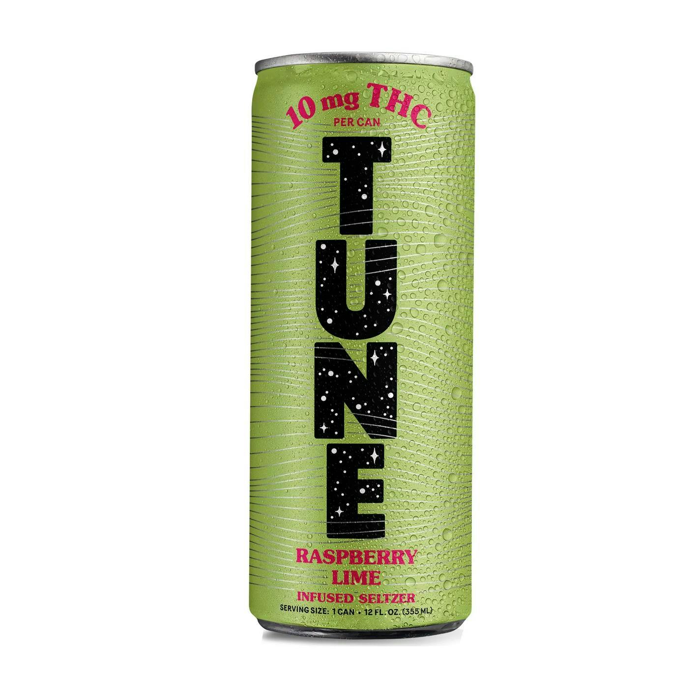 Raspberry Lime Infused Seltzer | Carbonated | 10mg | 12 fl oz at Herbal Woodstock