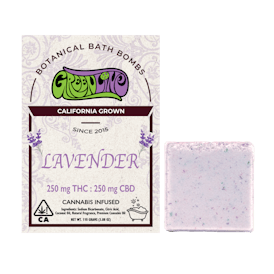 Lavender Bath Bomb 1:1 - 250mg THC : 250mg CBD