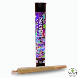 Secret Stash | Full Bud Pre Roll | GMO | 1.2g