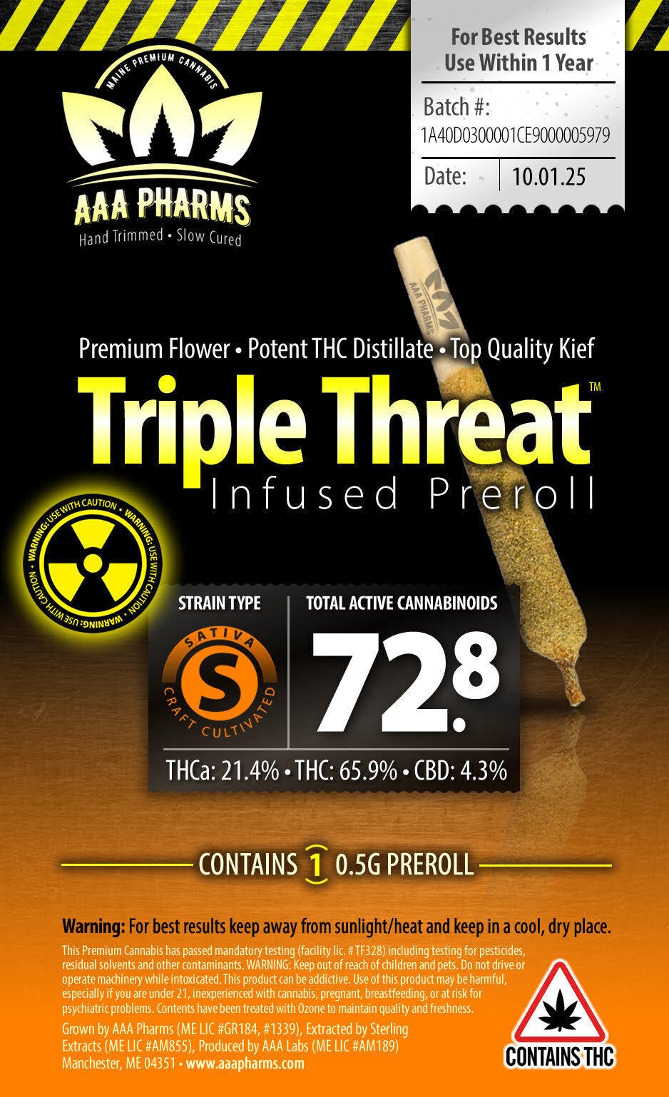 Triple Threat Sativa