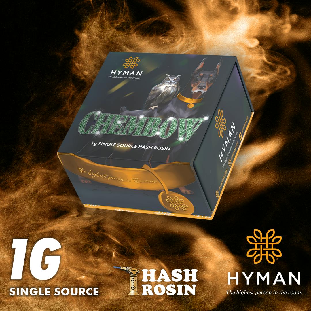 Chembow | 1G Single Source Hash Rosin | HYMAN | REC by Hyman