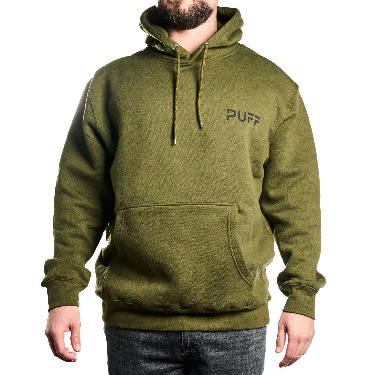 PUFF Hoodie Army Green
