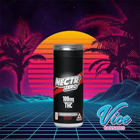 Nectr Infused Zero Cola Soda: 100mg THC