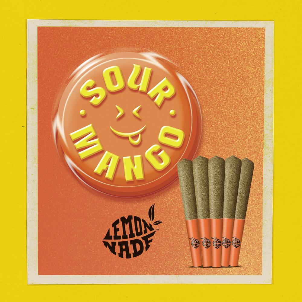 Infused Pre Rolls Sour Mango
