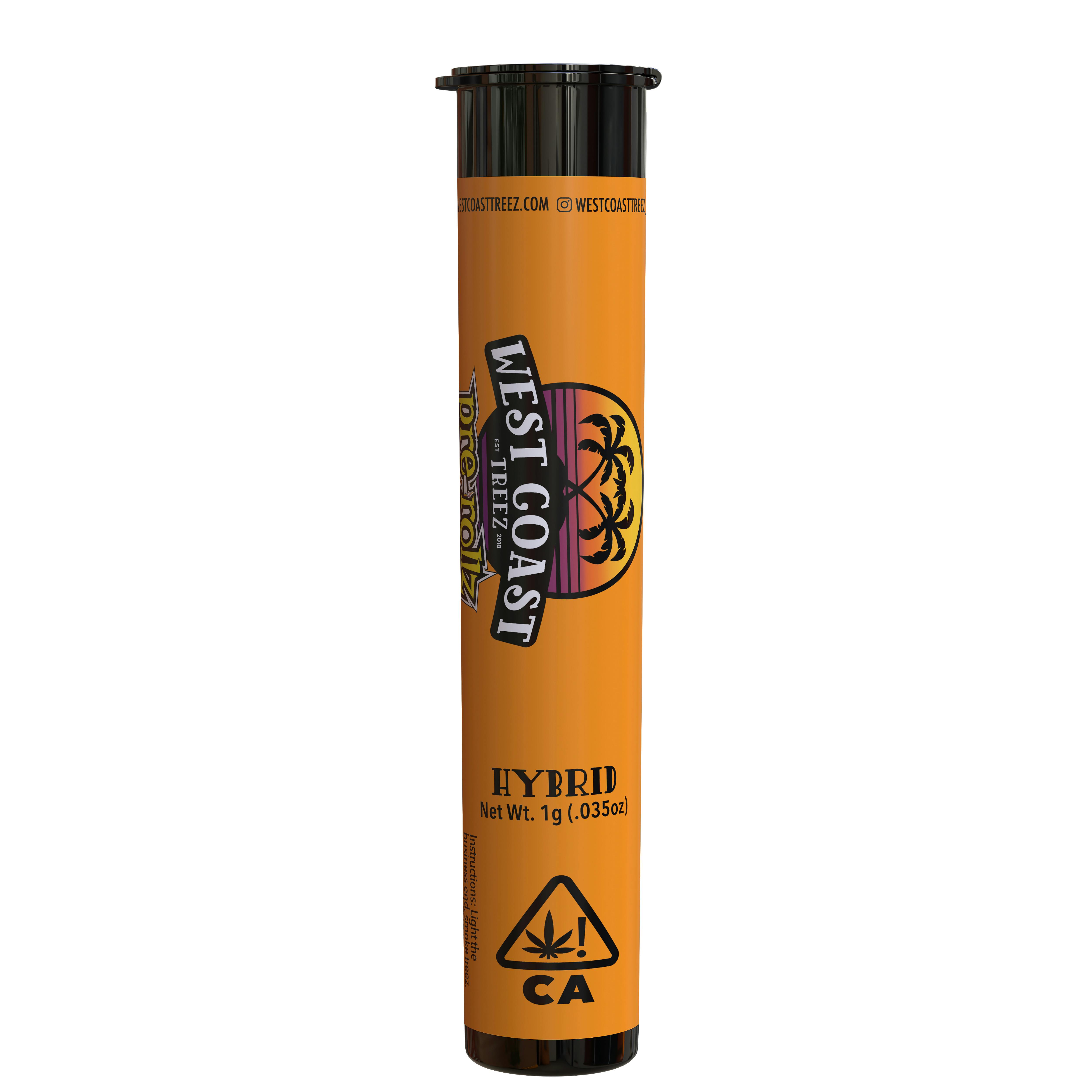 Newport Nirvana - Hybrid pre-rollz [1g] - West Coast Treez