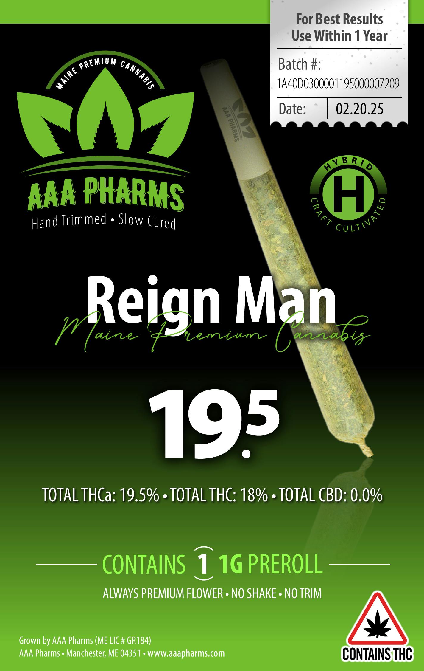 Reign Man Pre Roll