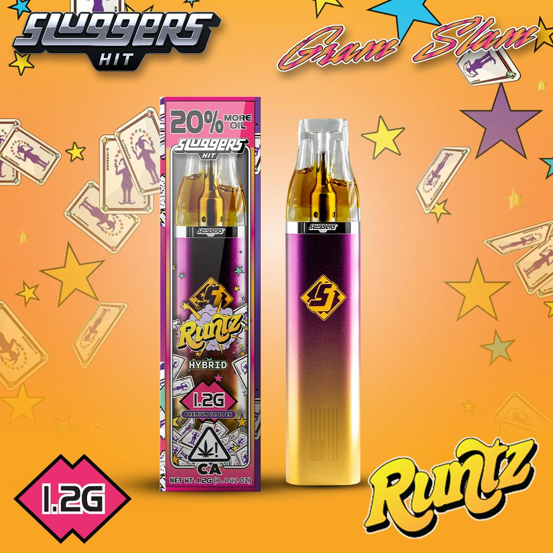 Sluggers - AIO Vape - 1.2g - Runtz - Sluggers Hit