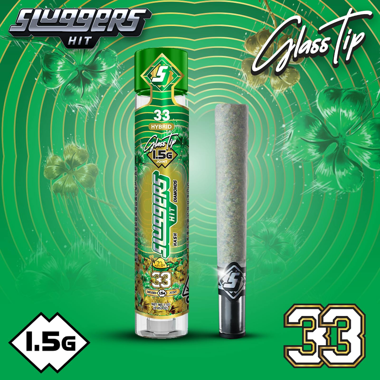 Sluggers - Infused Preroll - 1.5g - 33