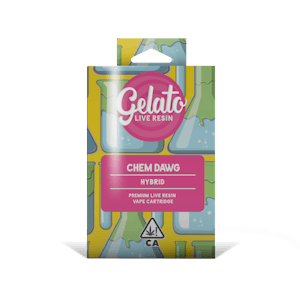 GELATO - Chem Dawg 1g Live Resin Carts