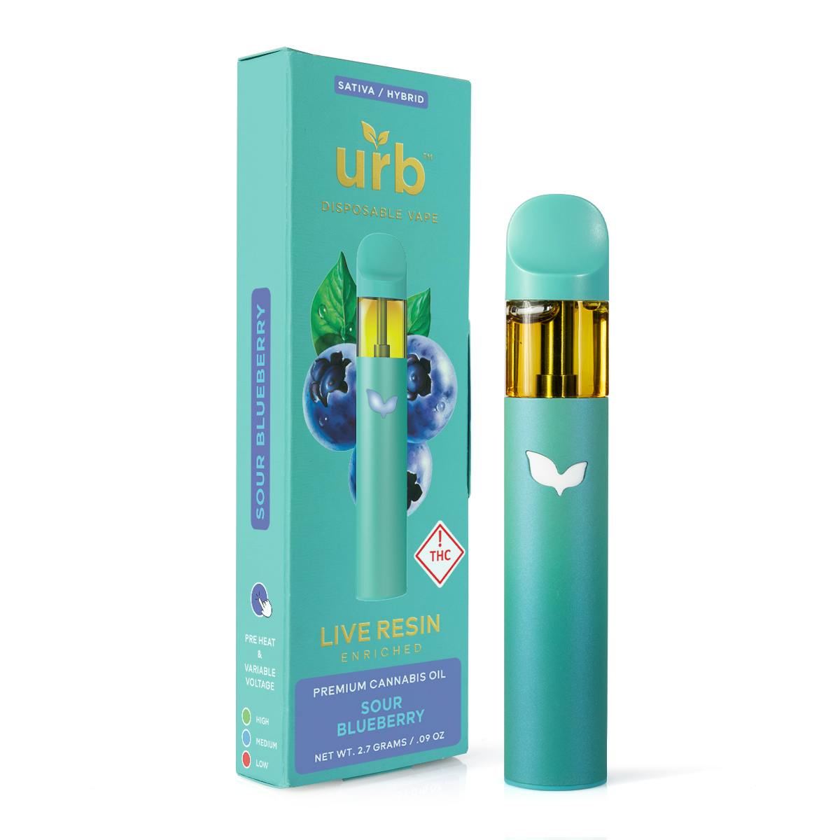 Urb - 2.7g AIO - Sour Blueberry