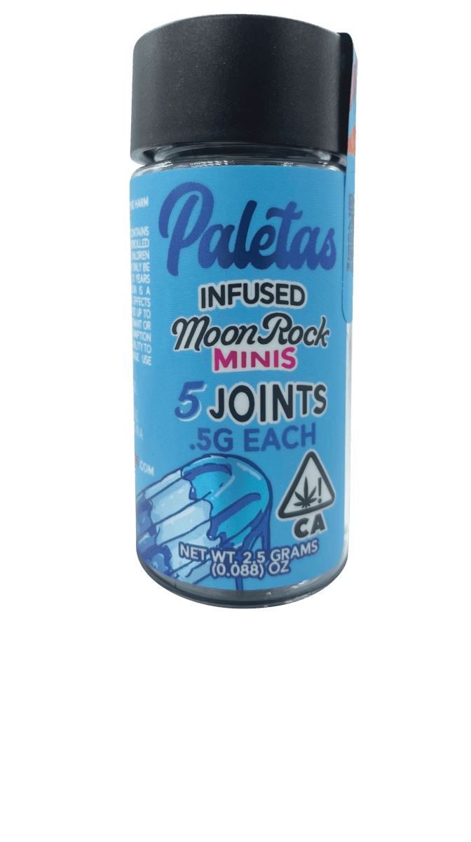 Paletas: Blueberry Skunk - Indica Infused Moonrock Minis 5PK 2.5g