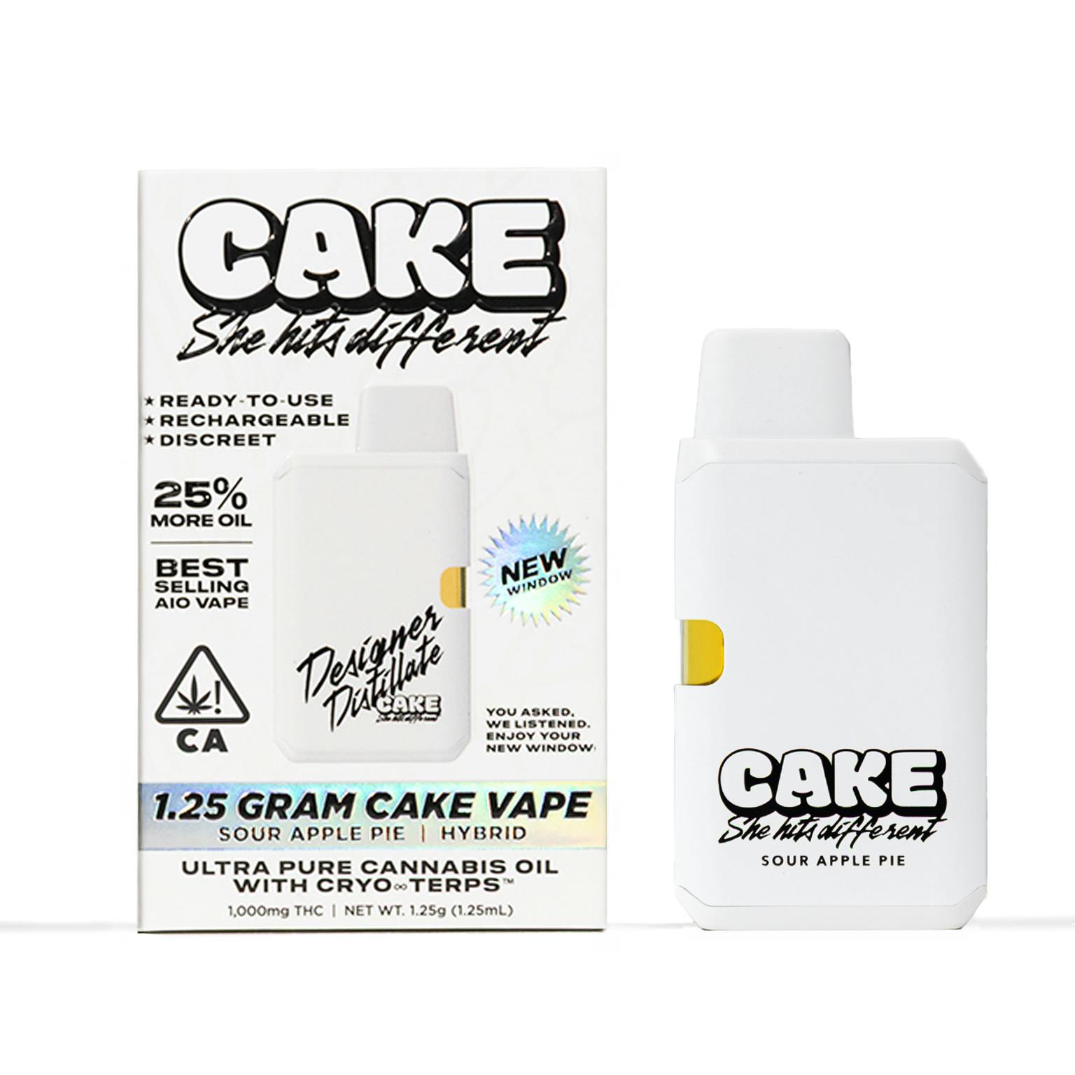 CAKE she hits different — Sour Apple Pie - - Designer