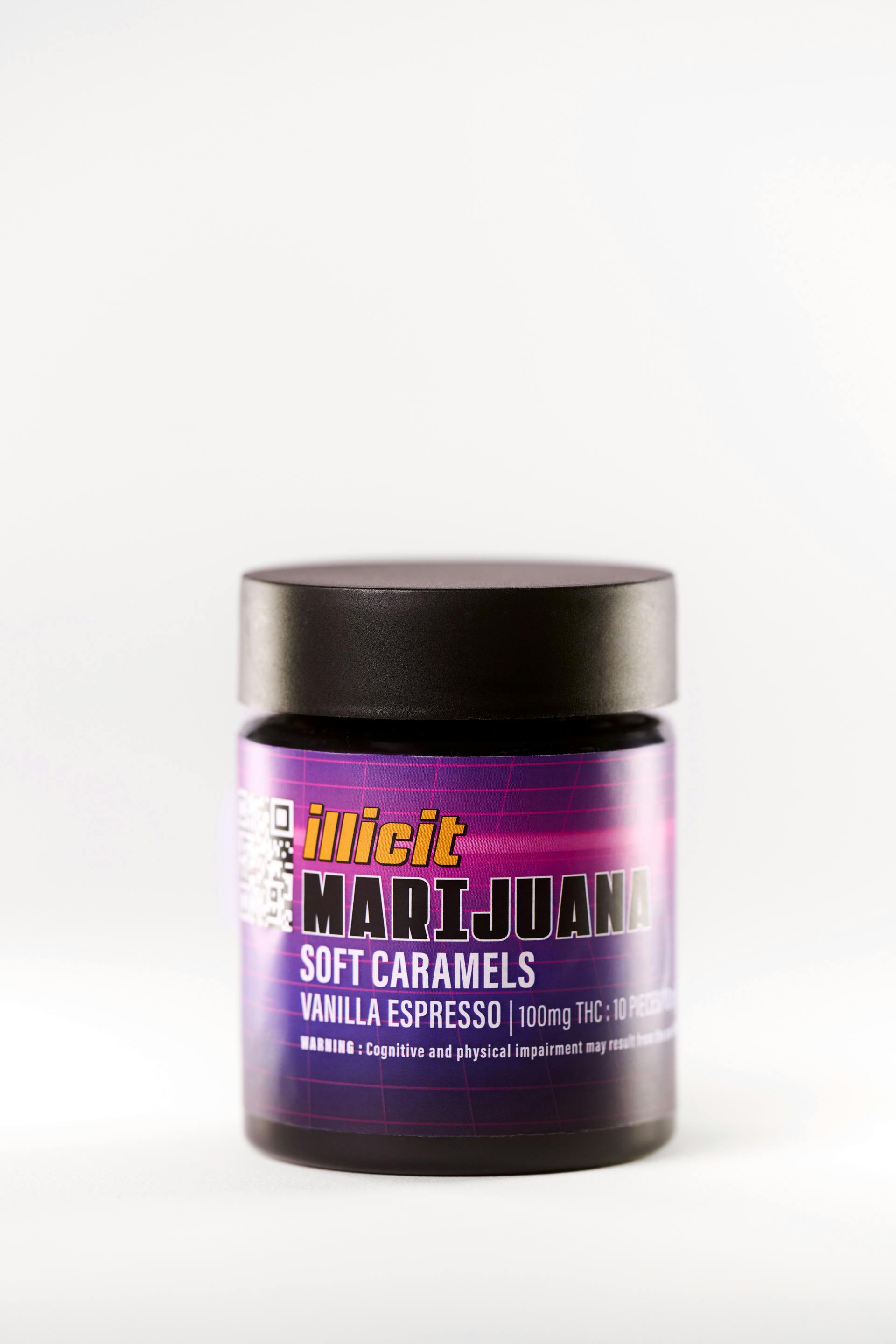 Vanilla Espresso Soft Caramels 100mg by ILLICIT