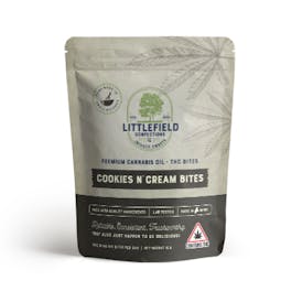 Cookies & Cream THC Bites Sample Bag 10mg/pc 50mg Total