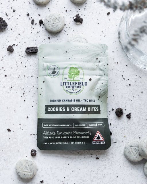 Cookies Cream Thc Bites 10mg/pc