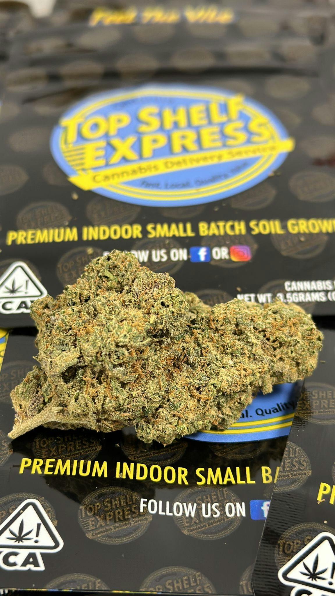 Top Shelf Express Sherbert Haze **3 eighths for 90*** Weedmaps
