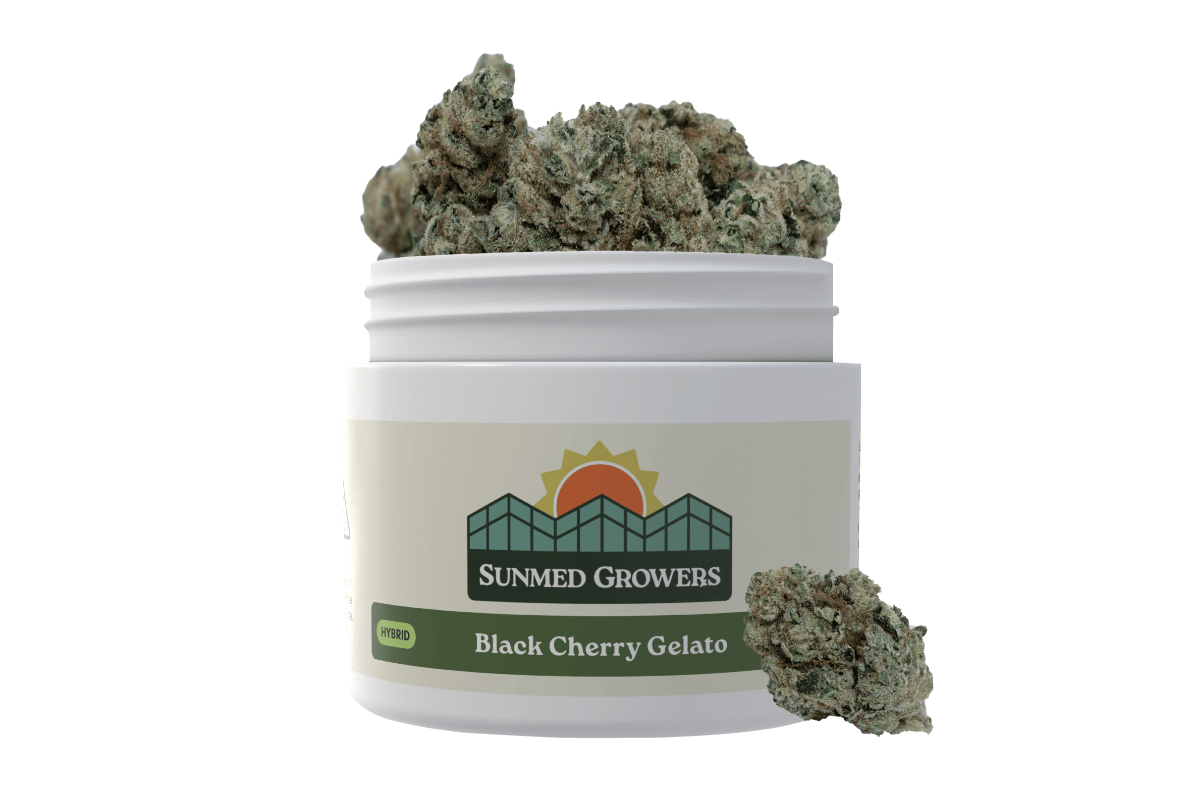 Black Cherry Gelato Flower (7g) by SunMed Growers