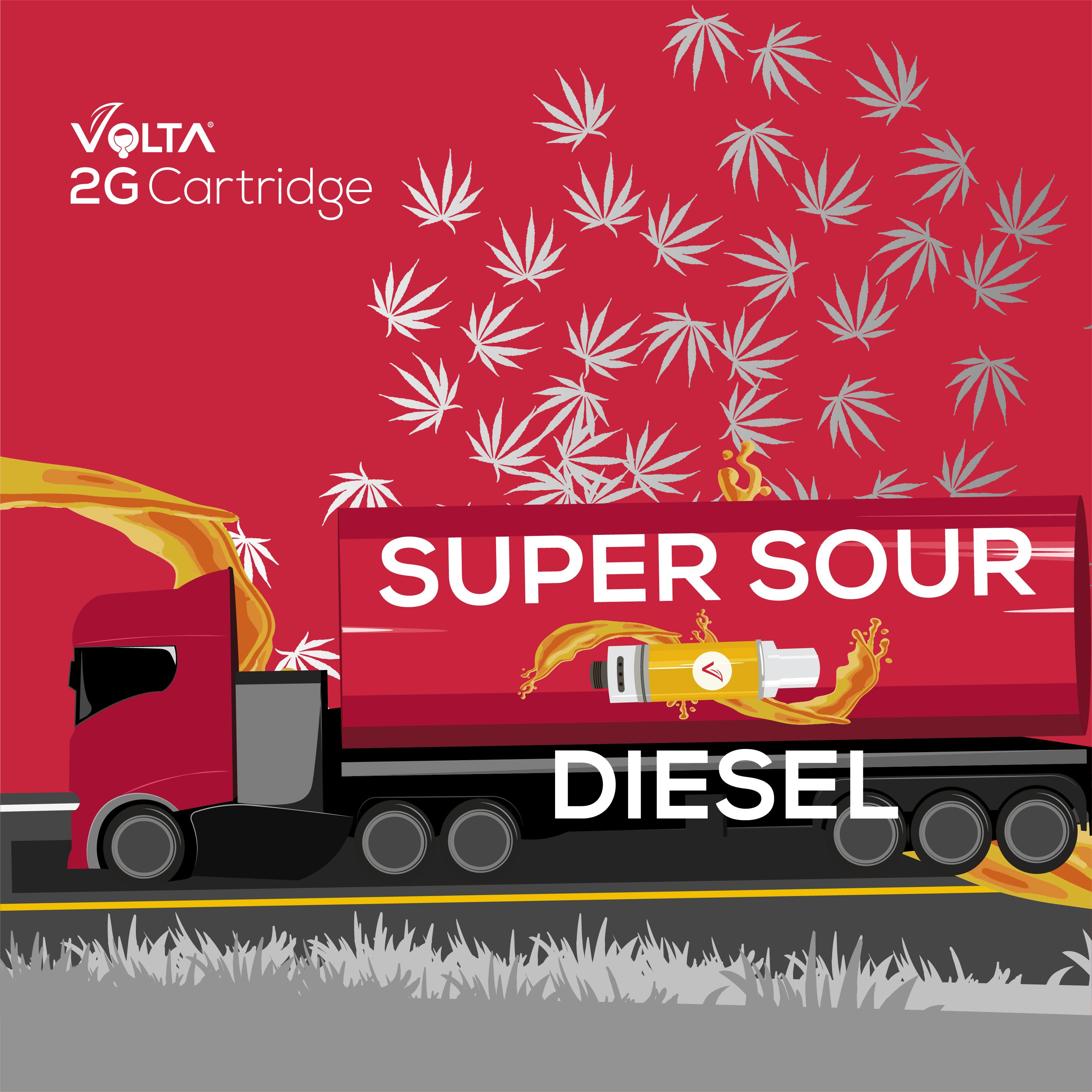 2G Cartridge | Super Sour Diesel