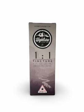 1:1 THC/CBD Tincture - Highbrow