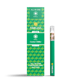 Timeless Cactus Chiller 500mg All-In-One Vape Cartridge (Chill)