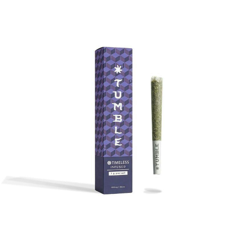 Timeless Vapes | Blackberry Kush | Tumble Infused Joint | 1g