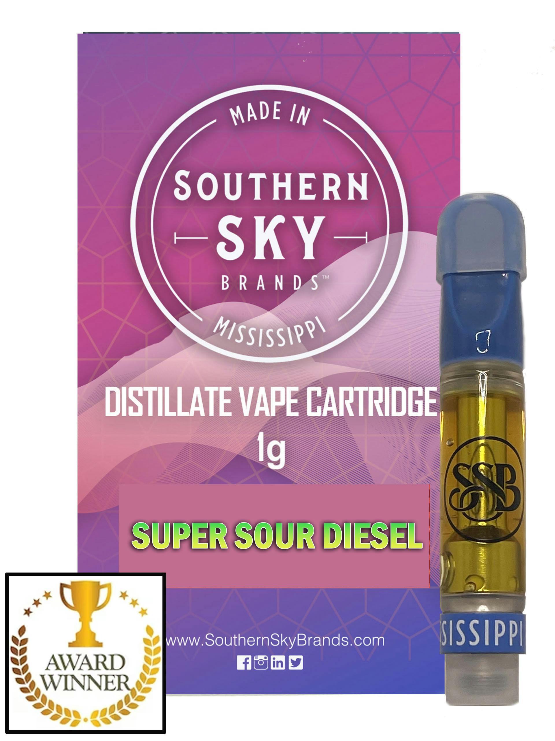 Award-Winning   THC Vape · 1g