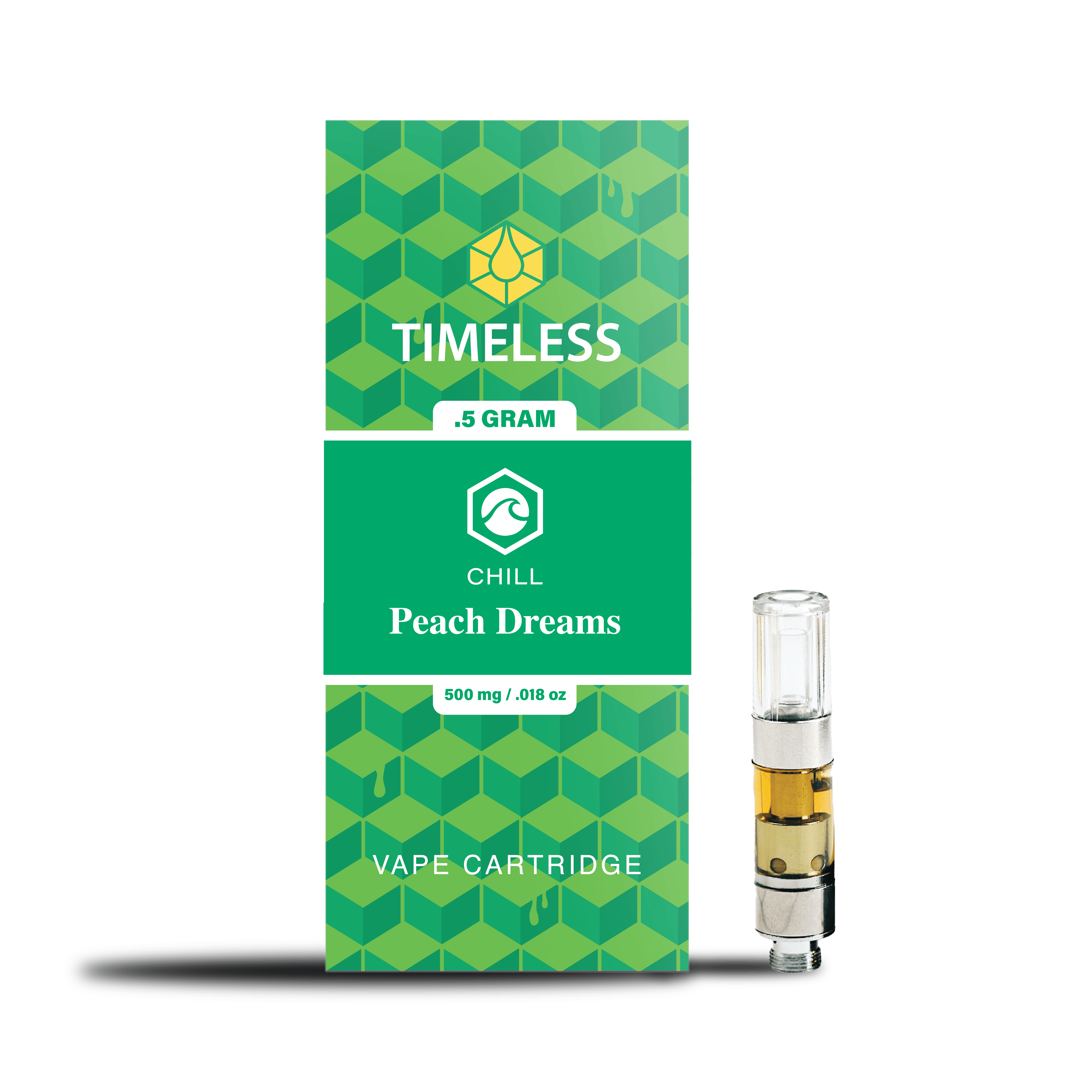 Peach Dreams | CHILL Cartridge | 0.5g by Timeless Vapes